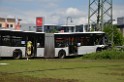Schwerer Bus Unfall Koeln Porz Gremberghoven Neuenhofstr P280